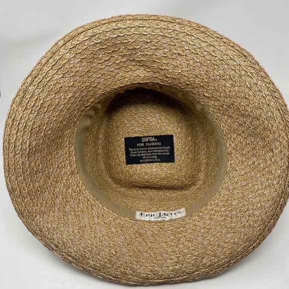 𝅺ERIC Javits Tan/Beige/Peanut Softia Bucket Style Hat - Picture 11 of 14